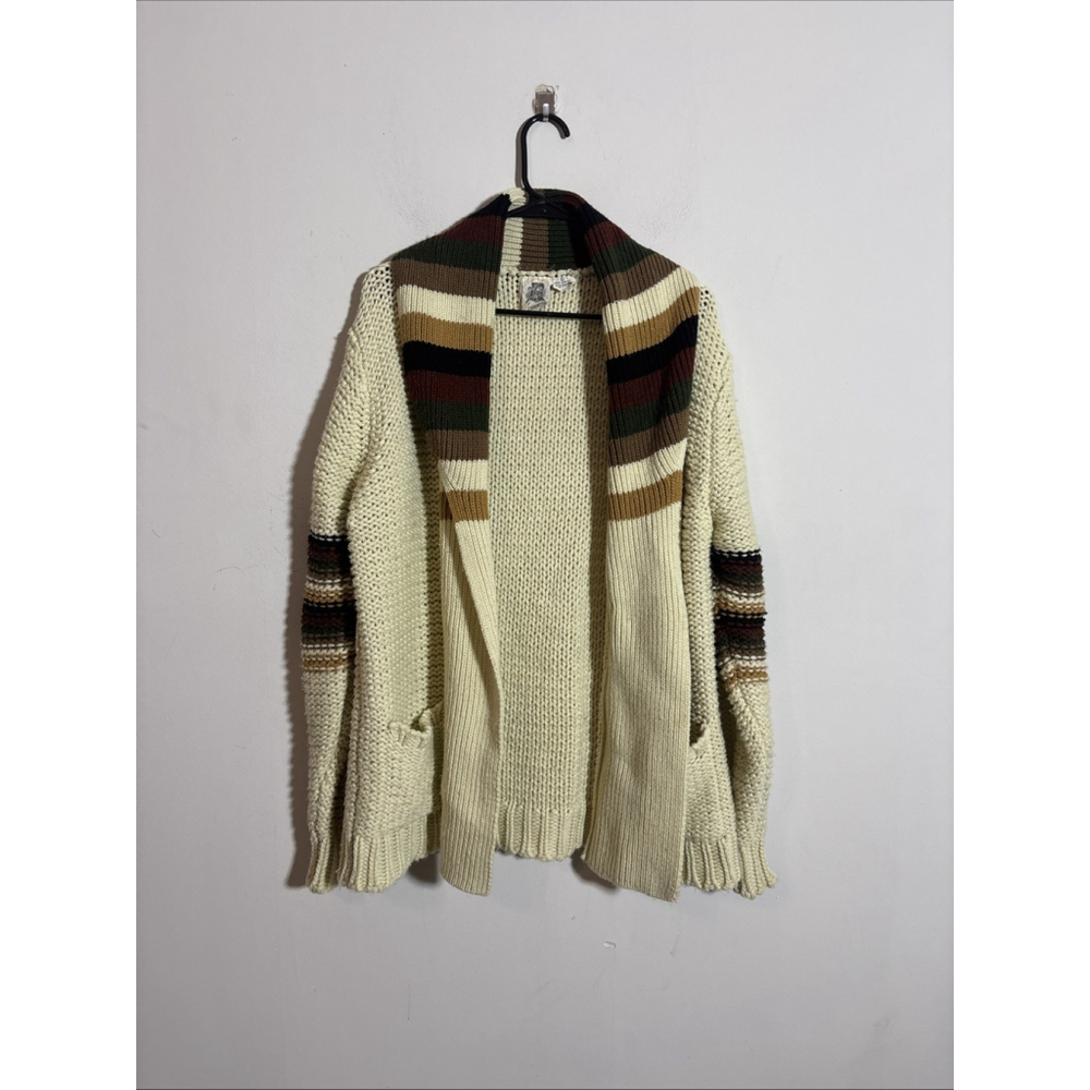 VINTAGE KENNINGTON CALIFORNIA ACRYLIC SWEATER SIZE LARGE L 1970s 1980s TRENDY